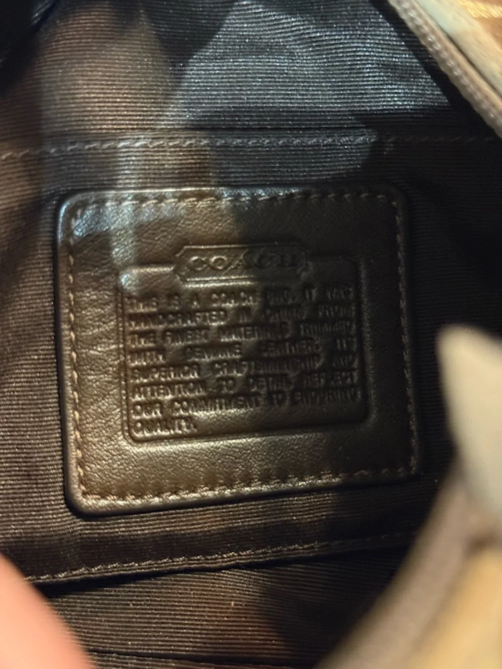 Coach shoulder bag